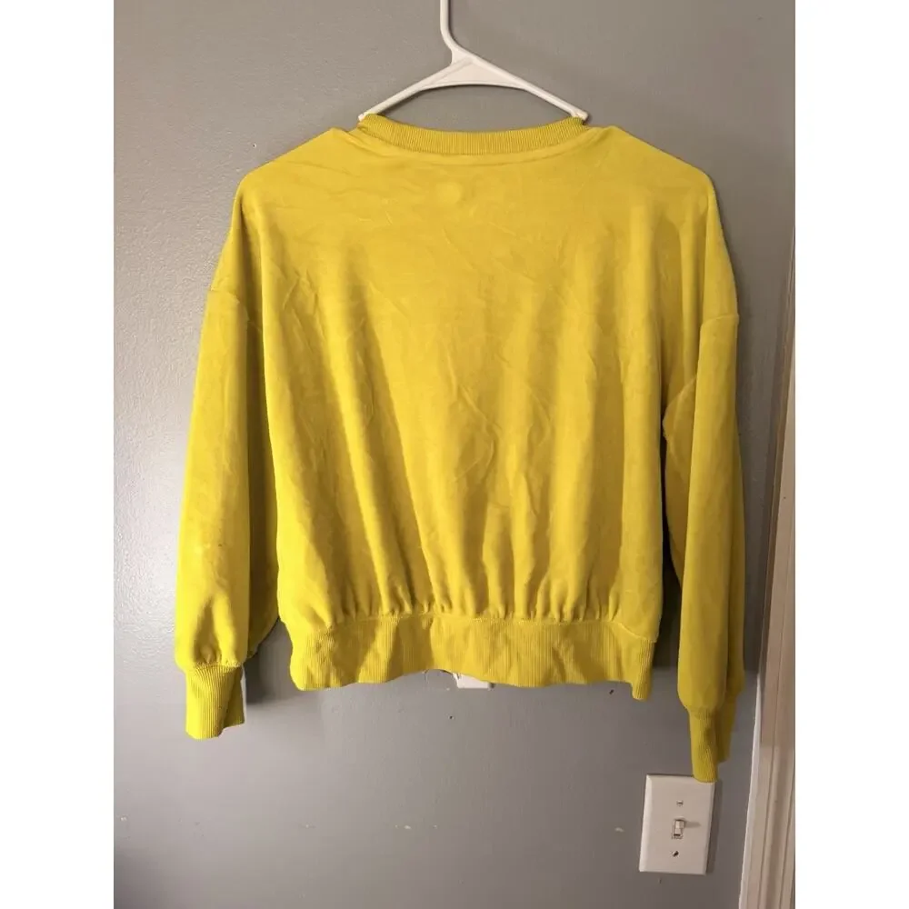 Justice Grinch Velvet Sweater You’re As Cuddly As A Cactus Size Medium